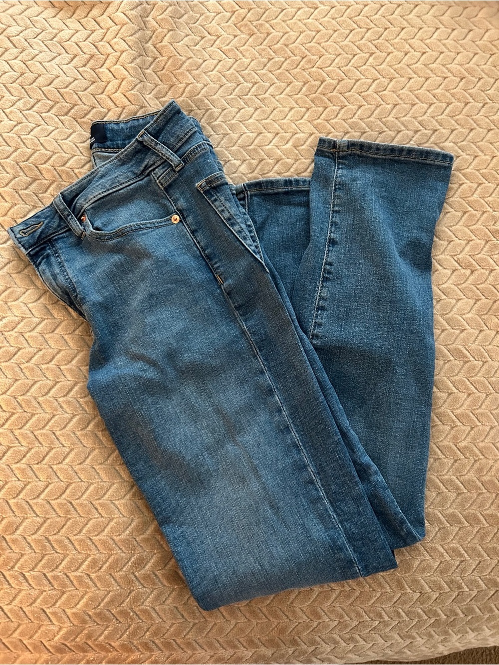 GAP Women's Straight Leg Jeans in Blue Denim